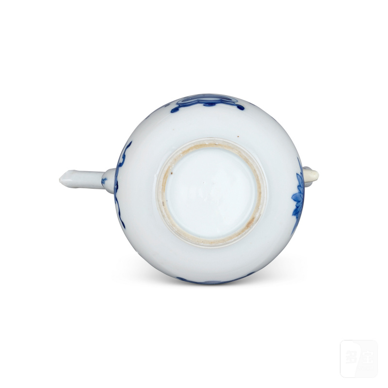 清康熙 青花博古圖紋蓋壺 一組兩件  CHINA, QING DYNASTY, KANGXI PERIOD (1662-1722) - 图4